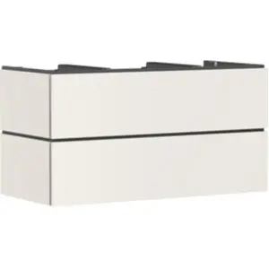 hansgrohe Xilesa E Meuble sous-vasque, 2 tiroirs, 54304780, pas cher