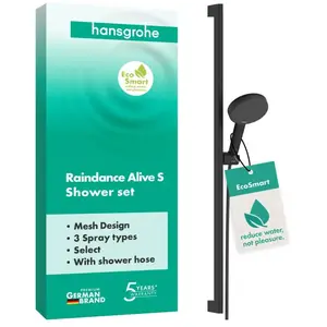 hansgrohe Raindance Alive Select S Set de douche, 3 jets, 24601670, pas cher