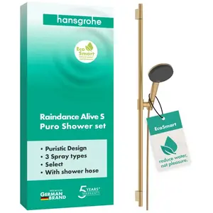 hansgrohe Raindance Alive Select S Set de douche, 3 jets, 24603140, pas cher