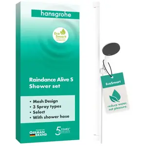 hansgrohe Raindance Alive Select S Set de douche, 3 jets, 24601700, pas cher