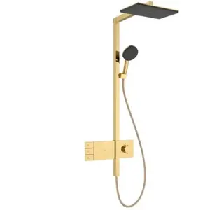 hansgrohe Raindance Alive Q Colonne de douche avec mitigeur thermostat...