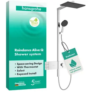 Comparateur de prix : Hansgrohe - Raindance Alive q système de douche 210/340 2jet