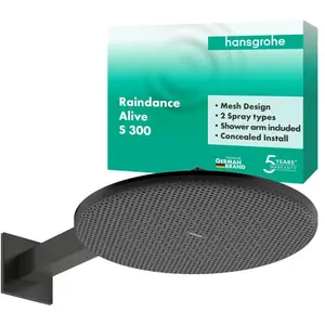 hansgrohe Raindance Alive S Set de douche de tête, 2 jets, 24540340, pas cher
