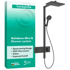 Raindance Alive q système de douche 210/340 2jet avec - Hansgrohe pas cher
