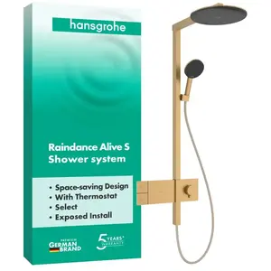 hansgrohe Raindance Alive S Colonne de douche avec mitigeur thermostat... pas cher