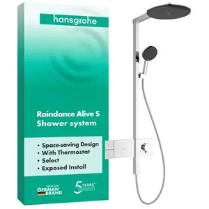Hansgrohe - Raindance Alive s système de douche 300 1jet avec pas cher