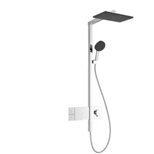 Comparateur de prix : hansgrohe Raindance Alive Q Colonne de douche avec mitigeur thermostat...