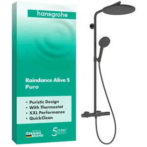 Hansgrohe - Raindance Alive s puro système de douche 300 1jet avec