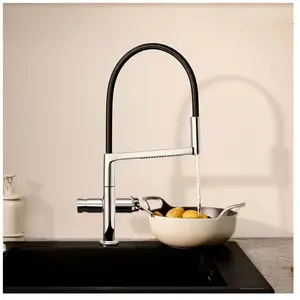 Comparateur de prix : hansgrohe Talis Select M54 Mitigeur de cuisine pivotant avec douchette...