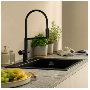 Comparateur de prix : hansgrohe Talis Select M54 Mitigeur de cuisine pivotant avec douchette...