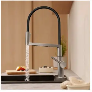 Comparateur de prix : hansgrohe Talis Select M54 Mitigeur de cuisine pivotant avec douchette...