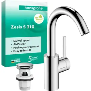 hansgrohe Zesis S Mitigeur de lavabo, 74742000, 210 pas cher