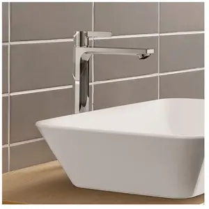 hansgrohe LivaFine Mitigeur de lavabo à bec haut CoolStart, 72599000, pas cher
