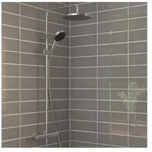 hansgrohe LivaFine Colonne de douche avec mitigeur thermostatique, 260... pas cher