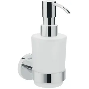 Comparateur de prix : HANSGROHE Distributeur de savon liquide chromé Logis Universal