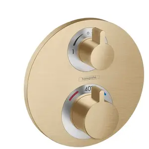 HANSGROHE Facade pour mitigeur thermostatique encastré Ecostat S avec ... pas cher