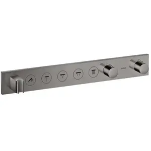 hansgrohe Set de montage Axor Select thermostat encastré, 5 sorties, b...