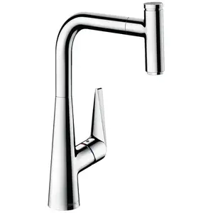 hansgrohe Talis Select M51 Mitigeur de cuisine pivotant, avec douchett... pas cher