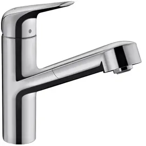 hansgrohe Focus M42 Mitigeur de cuisine pivotant, avec douchette extra... pas cher