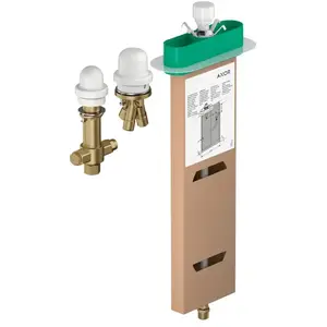Comparateur de prix : AXOR sBox Corps encastré pour combiné mitigeur 3 trous, montage sur bord de baignoire, 15487180,
