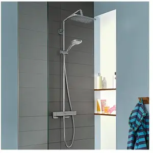 Comparateur de prix : Colonne de douche thermostatique Croma E 280 chromé Hansgrohe