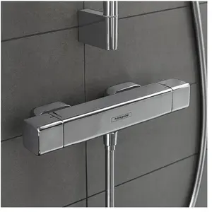 Comparateur de prix : hansgrohe Ecostat E Mitigeur Thermostatique douche, chromé, 15773000