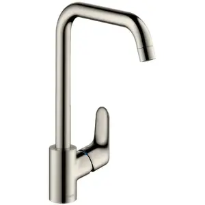 HANSGROHE FOCUS M41 - MITIGEUR D'éVIER FOCUS, ECOSMART, SIMILI INOX 3Vendu paramazon