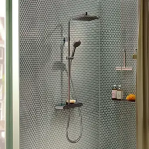Hansgrohe 28649000 Showerpipe Activera Q 290/180 1jet pas cher