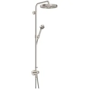 AXOR One Colonne de douche avec mitigeur thermostatique, 48797800, pas cher
