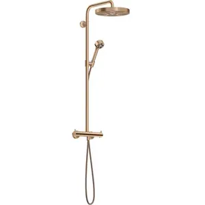 AXOR One Colonne de douche avec mitigeur thermostatique, 48794310, pas cher