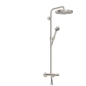 AXOR One Colonne de douche avec mitigeur thermostatique, 48794800, pas cher