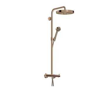AXOR One Colonne de douche avec mitigeur thermostatique, 48795300, pas cher