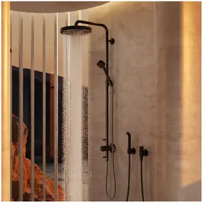 AXOR One Colonne de douche avec mitigeur thermostatique, 48796330, pas cher