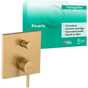 Hansgrohe Finoris Mitigeur Monocommandé Encastré Pour Baignoire, pas cher