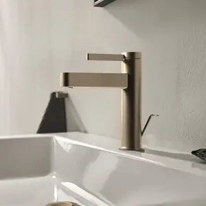 Hansgrohe Finoris - Mitigeur D'Évier Avec Bonde, Coolstart, Ecosmart, Bronze Brossé 76025140 pas cher