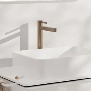 hansgrohe Finoris Mitigeur de lavabo à bec haut 260 CoolStart, 7607214... pas cher