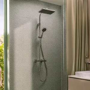 Hansgrohe 28749000 Activera Q Showerpipe 290/180 1 Jet pas cher