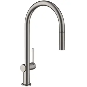 hansgrohe Talis M54 Mitigeur de cuisine pivotant, avec douchette extra... pas cher