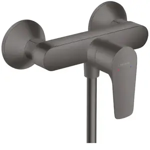 Comparateur de prix : hansgrohe Mitigeur de douche Talis E, Noir Chromé brossé, 71760340