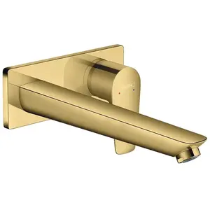 Hansgrohe Metropol 110 Mitigeur Lavabo - 18.4 Cm De Haut - Vidage Push Open - Déport 13.5 Cm - Chrome Noir Brossé (anthracite) - 32507340