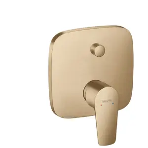 Hansgrohe Façade mitigeur bain douche encastré 2 sorties Talis E bronze brossé pas cher