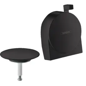 HANSGROHE EXAFILL S 58117670 BEC DE BAIGNOIRE, BONDE ET TROP-PLEIN NOIVendu paramazon