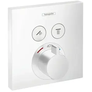 Comparateur de prix : Hansgrohe ShowerSelect Thermostat encastré pour 2 sorties, 15763700