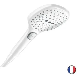 Comparateur de prix : Douchette à main HANSGROHE Raindance Select E 3 jets blanc mat TU