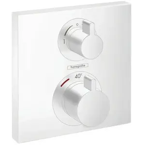 Hansgrohe Ecostat Square Thermostat encastré, pour 2 sorties, 15714700