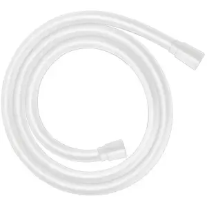 Comparateur de prix : Hansgrohe - Isiflex Flexible de douche 1.60m, Blanc mat (28276700)