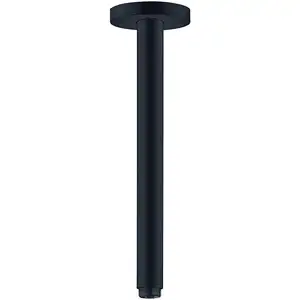 Plafond s 27389670 300 mm, noir mat, dn 15, rosace ronde - Hansgrohe pas cher