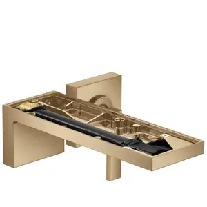 hansgrohe Axor MyEdition Ensemble prêt à poser Mitigeur lavabo encastré, H 221mm, sans plaque, bronze brossé pas cher