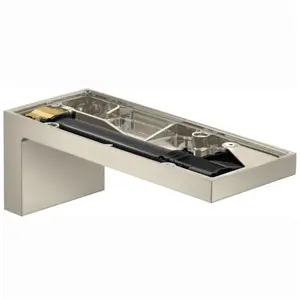 Hansgrohe Axor MyEdition A Bec de baignoire 176 mm, mural, sans plaque, nickel brossé