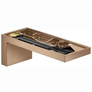 hansgrohe Axor MyEdition A Bec de baignoire 176 mm, montage mural, sans plaque, brossé or rouge